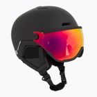 Detská lyžiarska prilba ATTABO Avens 2.0 Jr Visor čierna