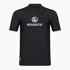 Pánske tričko AQUASTIC Rimos UV 50+ UPF black