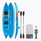 Nafukovací kajak pre 2 osoby AQUASTIC Cortez 13'5" 410 cm niebieski