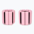 Závažia na členky a zápästia  XTREXO SCULPT 2 x 1 kg pink