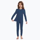 Detská termo bielizeň WOOLCANO Merino 100% SET0683 navy blue