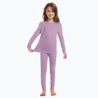 Detská termo bielizeň WOOLCANO Merino 100% SET0683 violet