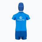 Detská plavecká súprava AQUASTIC UV 50+ UPF Marimo JRB navy blu/blue
