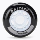 Kolieska ATTABO Rollerblade 74 mm 4 ks black