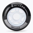 Kolieska ATTABO Rollerblade 80 mm 4 ks black