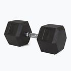 Pogumované činky TREXO Hex 37,5 kg