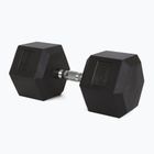 Pogumované činky TREXO Hex 40 kg