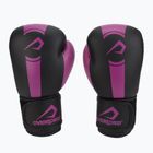 Detské boxerské rukavice Overlord Boxer čierno-ružové 100003-PK
