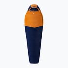 Alpinus Ultralight 850 spací vak ľavý oranžový/zelený