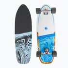 Surfskate Cutback Splash 34" bielo-modrý skateboard CUT-SUR-SPL
