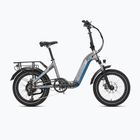 JOBOBIKE Romer 48V 14Ah sivý elektrický bicykel