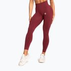 Dámske legíny Gym Glamour Basic Scrunch burgundy