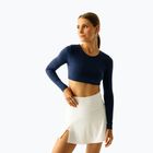 Dámsky top na jogu JoyInMe Core Crop Top dark navy