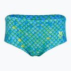 Pánske plavecké boxerky SWEEP Aqua Hippos black/yellow/green