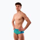 Pánske plavecké boxerky SWEEP Aqua Hippos black/yellow/green