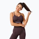 Fitness podprsenka Carpatree Allure Seamless berry brown