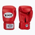 Boxerské rukavice WINDY Classic Synthetic Leather red