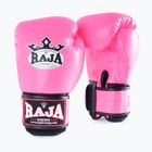 Boxerské rukavice RAJA BOXING Single Semi Leather pink