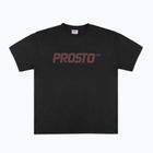 Pánske tričko PROSTO Big Logo washed black