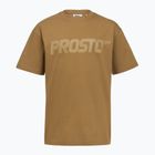 Pánske tričko PROSTO Big Logo cinnamon beige