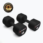 Činky HMS HPT02 TPU 2 ks 10 kg black
