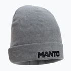MANTO Logotyp 21 čiapka sivá MNC465_MEL_9UN