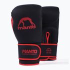 Boxerské rukavice MANTO Essential čierna/červená