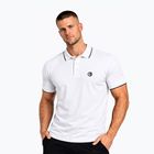 Pánske polo tričko Octagon Legion Tipped Small Logo 3D Polo white