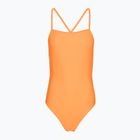 Dámske jednodielne plavky Clap Dwuwarstwowy Wiązany summer orange
