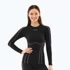 Dámska termoakčná mikina Viking Etna 2.0 black/purple