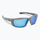 Slnečné okuliare GOG Bora matná sivá/polychromatická bielo-modrá