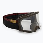 Cyklistické okuliare Leatt Velocity 4.0 MTB X-Flow timber/clear
