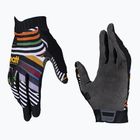 Dámske cyklistické rukavice Leatt MTB 1.0 GripR stripes