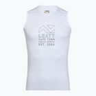 Pánsky cyklistický dres Leatt Sleeveless Base white