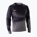 Pánsky cyklistický dres longsleeve Leatt MTB Trail 3.0 ghost black