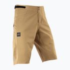 Pánske cyklistické šortky Leatt MTB Trail 3.0 Liner brass brown