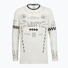 Pánsky cyklistický dres longsleeve Leatt MTB Gravity 3.0 cream white