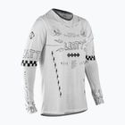 Pánsky cyklistický dres longsleeve Leatt MTB Gravity 3.0 cream white