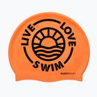 Plavecká čiapka BuddySwim LLS2 Silicone orange