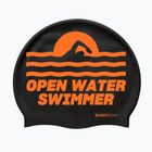 Plavecká čiapka BuddySwim OWS Silicone black / orange