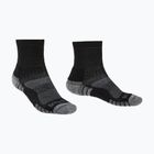 Pánske ponožky Bridgedale Hike Lightweight Performance ¾ Crew black/silver