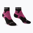 Dámske trekingové ponožky Bridgedale Hike Midweight Performance Ankle black/pink