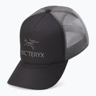Šiltovka Arcteryx Bird Word Trucker Curved black/graphite