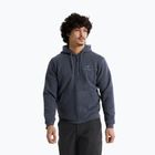 Pánska trekingová flísová mikina Arc'teryx Emblem Fleece Full-Zip Hoody dark stratus