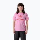 Dámske tričko Arcteryx Kragg SL Cotton Heatmap Crew pineberry