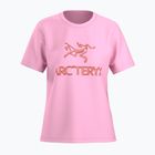 Dámske tričko Arcteryx Kragg SL Cotton Heatmap Crew pineberry