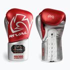 Boxerské rukavice Rival RS100 Professional red/silver