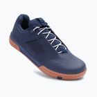 Pánska cyklistická obuv na platforme Crankbrothers Stamp Lace navy blue and brown CR-STL04281A105