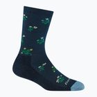 Dámske ponožky Darn Tough Wildflower Crew Lightweight with Cushion midnight