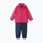 Reima Tihku detská súprava bunda+ nohavice do dažďa ružová námornícka 5100021A-4410